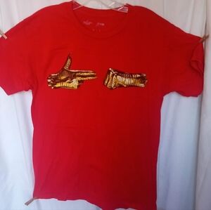 Run The Jewels Official Red Shirt Medium RTJ Killer Mike El-P Rap Rappers Urban